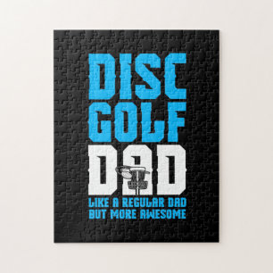 Proud Disc Golf Dad Jigsaw Puzzle