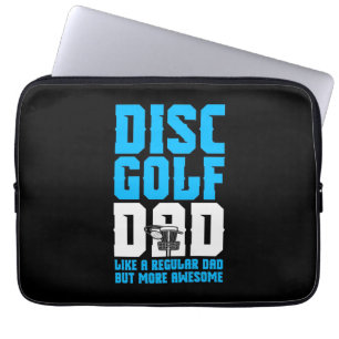 Proud Disc Golf Dad Laptop Sleeve