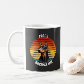 Proud Doberman Mum Coffee Mug