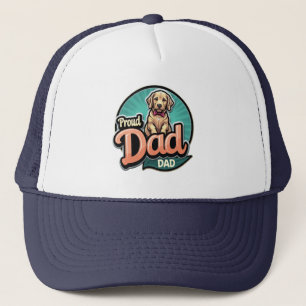 Proud Dog Dad Trucker Hat