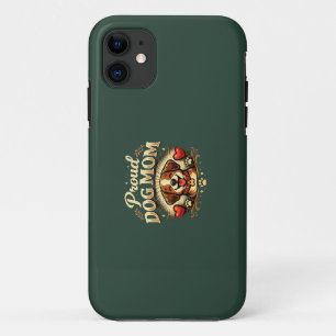 Proud Dog Mom – Cute & Playful Dog Lover Design iPhone 11 Case