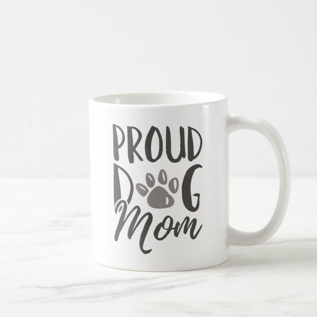 Proud Dog Mum Coffee Mug (Right)