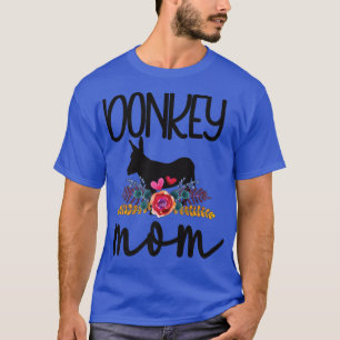 Proud Donkey Mum Donkey Farmer Donkey Owner Donkey T-Shirt