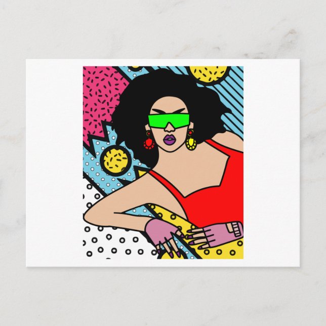 Proud Drag Queen Inspired Postcard (Front)