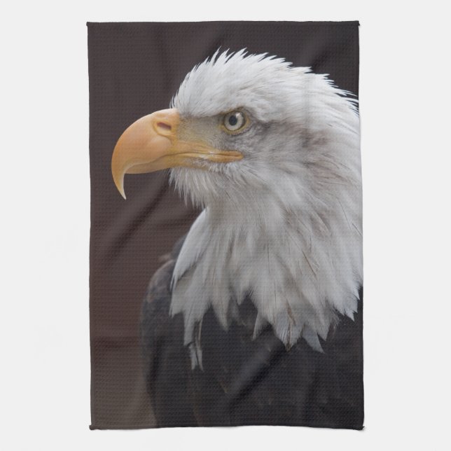 Proud Eagle Kitchen Towel (Vertical)