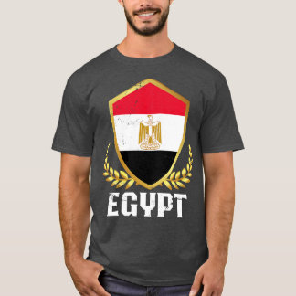 Proud Egyptian Gift Flag Egypt T-Shirt