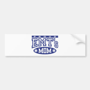 Proud EMT's Mum Bumper Sticker