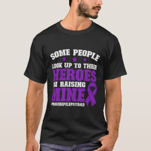 Proud Epilepsy Dad Of An Epilepsy Warrior Dad T-Shirt
