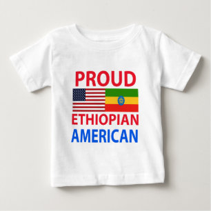 Proud Ethiopian American Baby T-Shirt