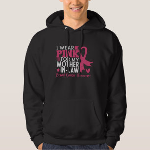 Proud Family Breast Cancer Warrior Mother-in-Law Hoodie