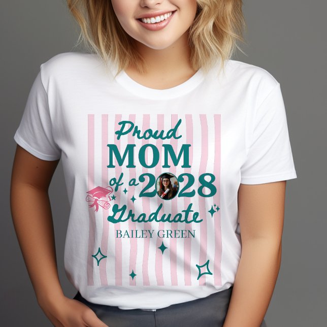 Proud Family Cute Preppy  Custom Graduation  T-Shirt (Creator Uploaded)