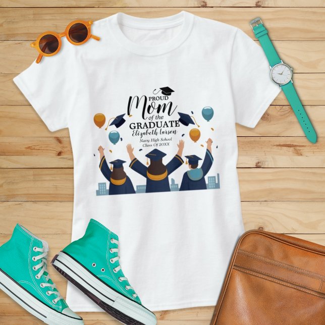 Proud Family Matching Custom Name, Year Graduation T-Shirt (Creator Uploaded)