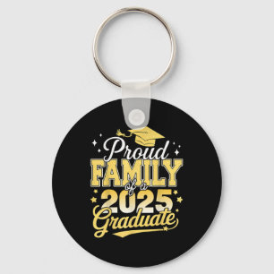 Proud Family Of A 2025 Graduate Dad Mum Graduation Key Ring