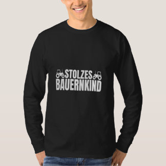 Proud Farm Child Tractor Driving T-Shirt