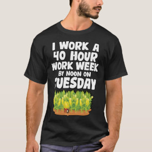 Proud Farmer for Local Farmers Maize Farming Corn T-Shirt