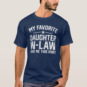 Proud Father-in-Law Funny Family Gifts T-Shirt