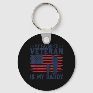 Proud Favourite Army Daddy Daughter Son Dad Key Ring