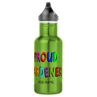 Proud Female Gardener 532 Ml Water Bottle