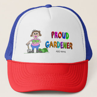 Proud Female Gardener Trucker Hat