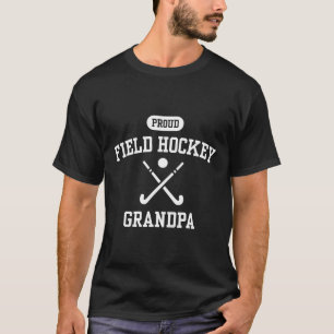 Proud Field Hockey Grandpa Cool Hockey Player Gran T-Shirt