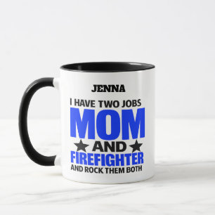 Proud Firefighter Mum Mug