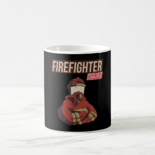 Proud Firefighter Squad Coffee Mug