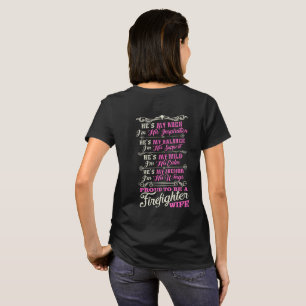 Proud Firefighter Wife Shirt