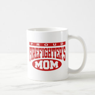 Proud Firefighter's Mum Coffee Mug