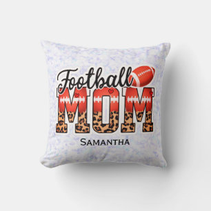 Proud Football Mom – Game Day Enthusiast Cushion