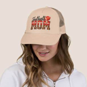 Proud Football Mum – Game Day Enthusiast Trucker Hat
