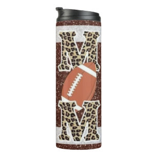 Proud Football Mum  Thermal Tumbler