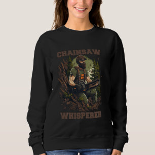 Proud Forest Woodworker Chainsaw Lumberjack Sweatshirt