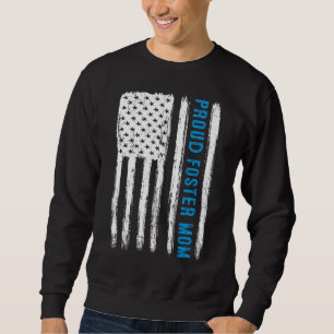 Proud Foster Mum Parent Family Adoption Day Foster Sweatshirt