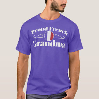 Proud French Grandma  France Grandparent Pride  T-Shirt