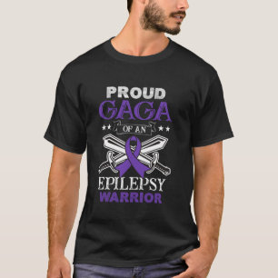 Proud Gaga Of An Epilepsy Warrior Family Matching T-Shirt