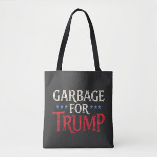 Proud Garbage Puerto Rico Latinos For Trump Tote Bag