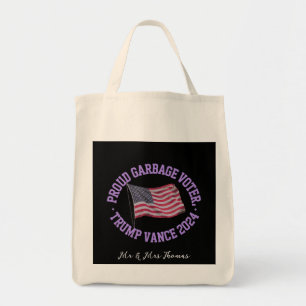Proud Garbage Voter Trump Vance 2024 Stand Out Tote Bag