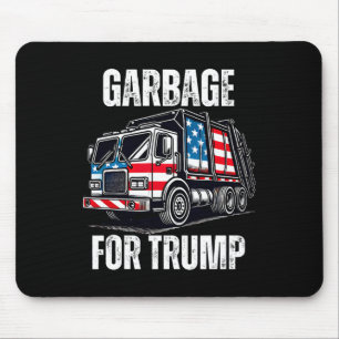Proud Garbyge Trump Supporter Garbyge For Trump Su Mouse Pad