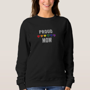 Proud Gay Mum Lgbtq Lgbt Gay Pride Trans Lesbian Sweatshirt