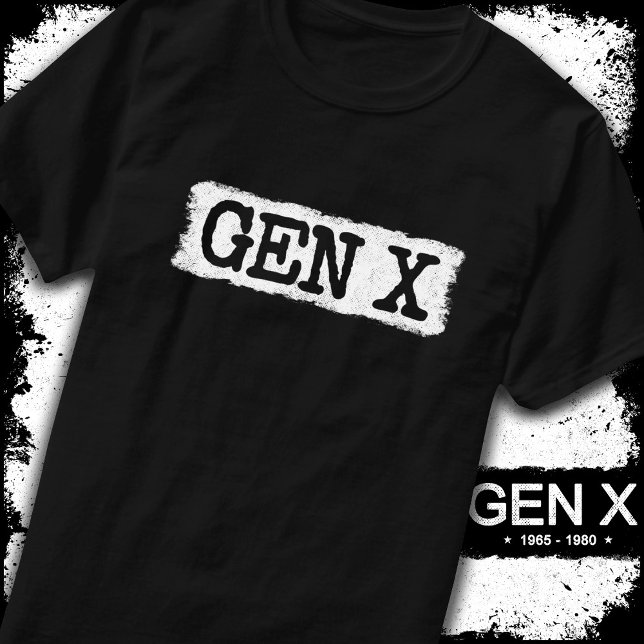 Proud Gen X Gen Xer Generation X Gen X T-Shirt (Creator Uploaded)