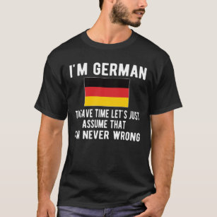 Proud German Heritage Germany Roots German Flag T-Shirt