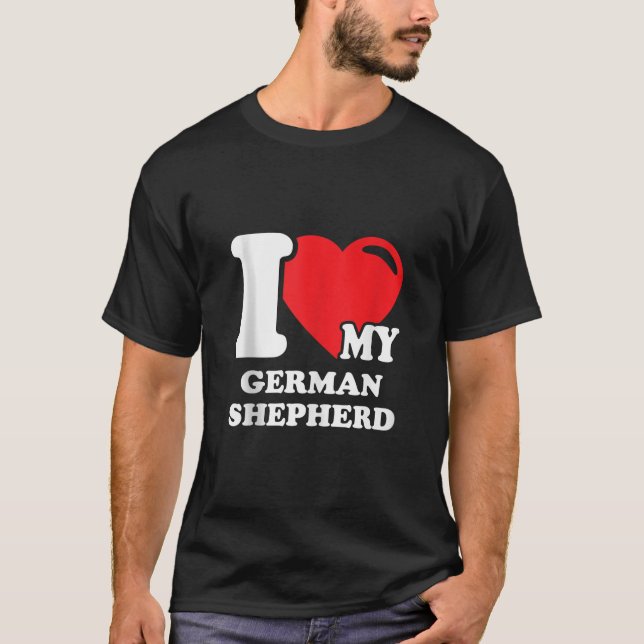 Proud German Shepherd Dog Mum Dad Design Tank Top (Front)