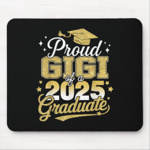 Proud Gigi Of A Cl Of 2025 Graduate Senior Graduat Mouse Pad