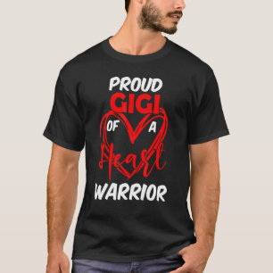 Proud Gigi of a Heart Warrior CHD Awareness T-Shirt