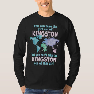 Proud Girl From Kingston Relocation From Kingston T-Shirt