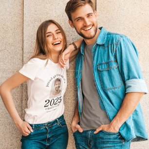 Proud Girlfriend of 2024 Graduate Arch Photo T-Shirt