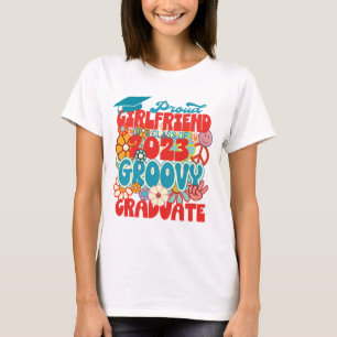 Proud GIRLFRIEND of a Class of 2023 Graduate Retro T-Shirt