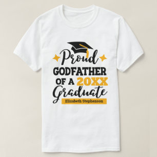 Proud Godfather of the graduate family matching T-Shirt