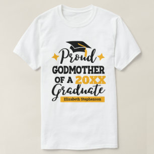 Proud Godmother of the graduate family matching T-Shirt
