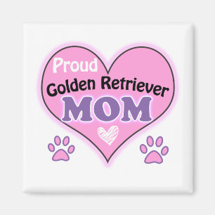 Proud Golden Retriever cover Magnet